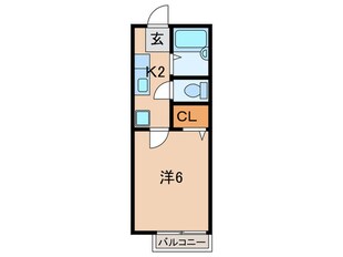 サンハイツＵＮＯの物件間取画像